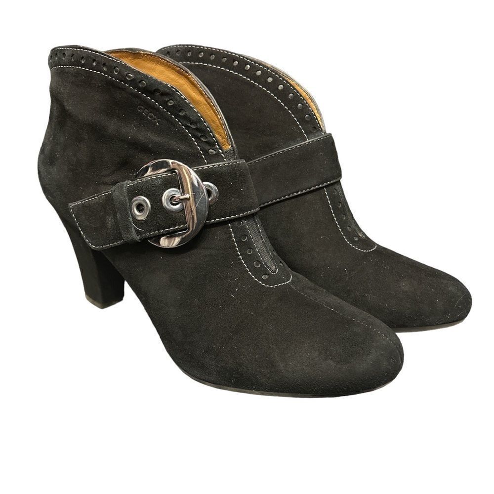 Geox Respira Leathdr Ankle Boots